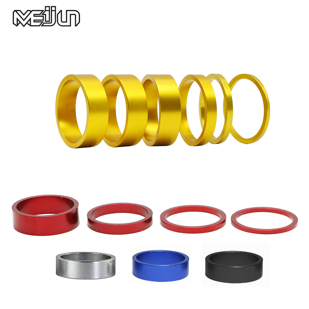 Bike Stem Riser - 6 шт./компл., 10 мм, проставки для