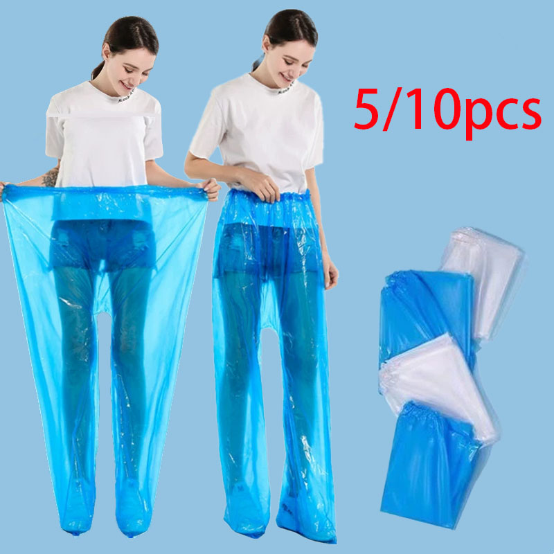 Cycling Gear Rain - 5/10 шт. одноразовые плащи, брюки, портативный