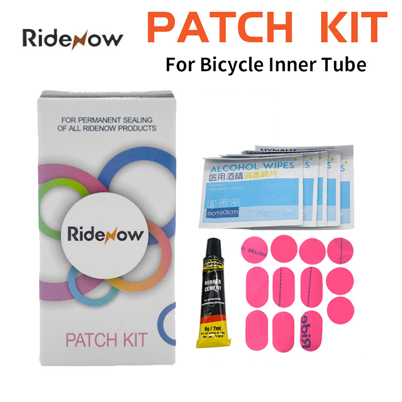 Bike Tube Repair Kit - Комплект заплаток Ridenow, инструмент для ремонта