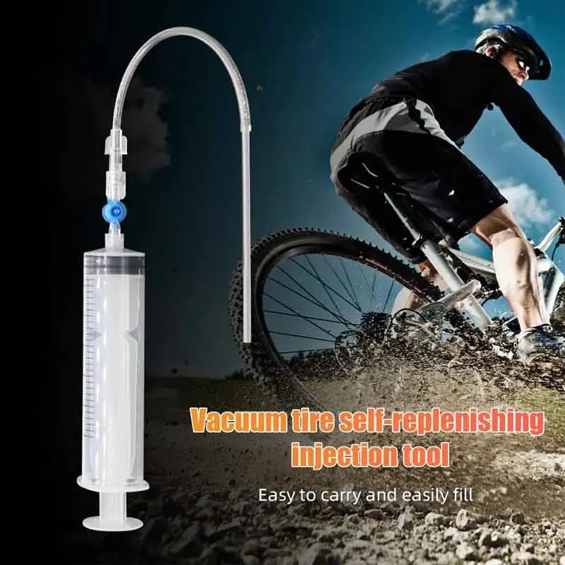 Bike Tube Repair Kit - Инструмент для впрыска герметика для бескамерных