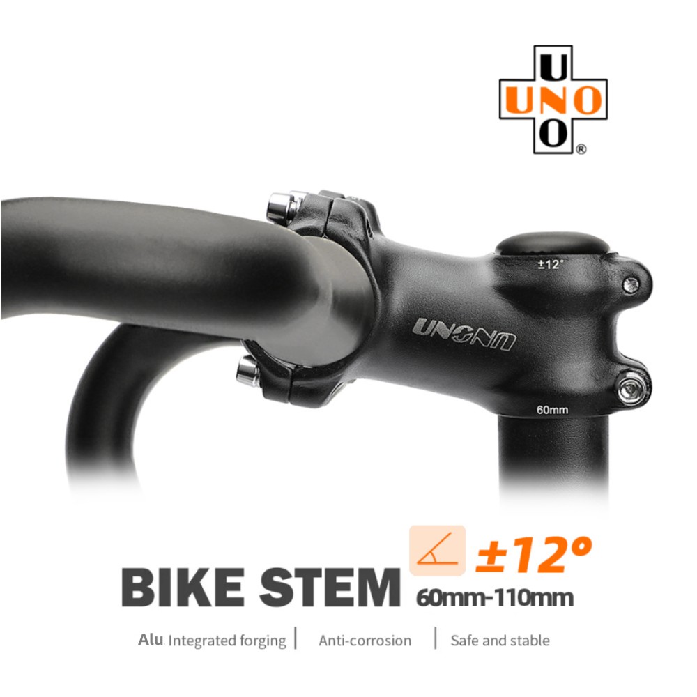 Bike Stem Riser - Шток руля велосипеда UNO, 12 градусов,
