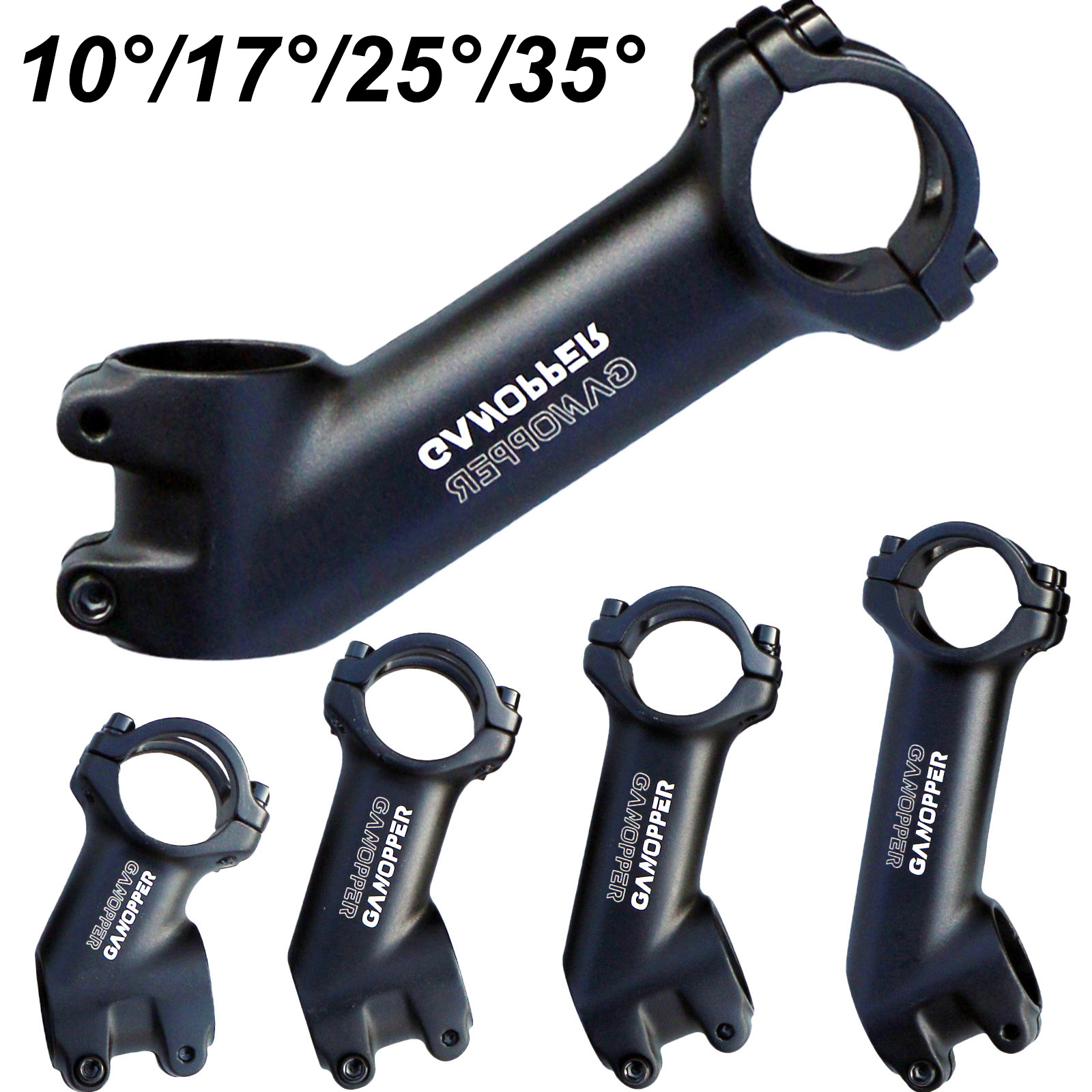 Bike Stem Riser - Рукоятка руля горного велосипеда 17/25/35 градусов,