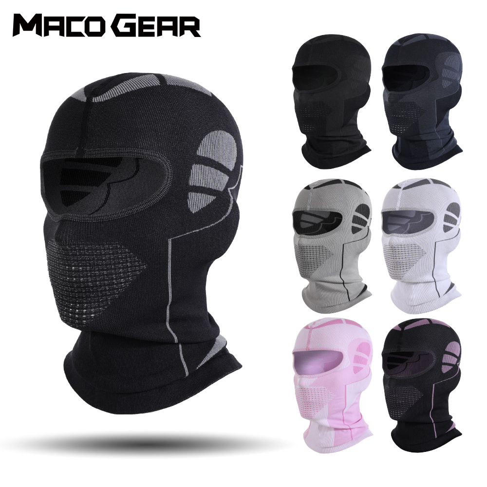 Cycling Gear Cold Weather - Дышащая мотоциклетная Балаклава, зимняя лыжная ветрозащитная