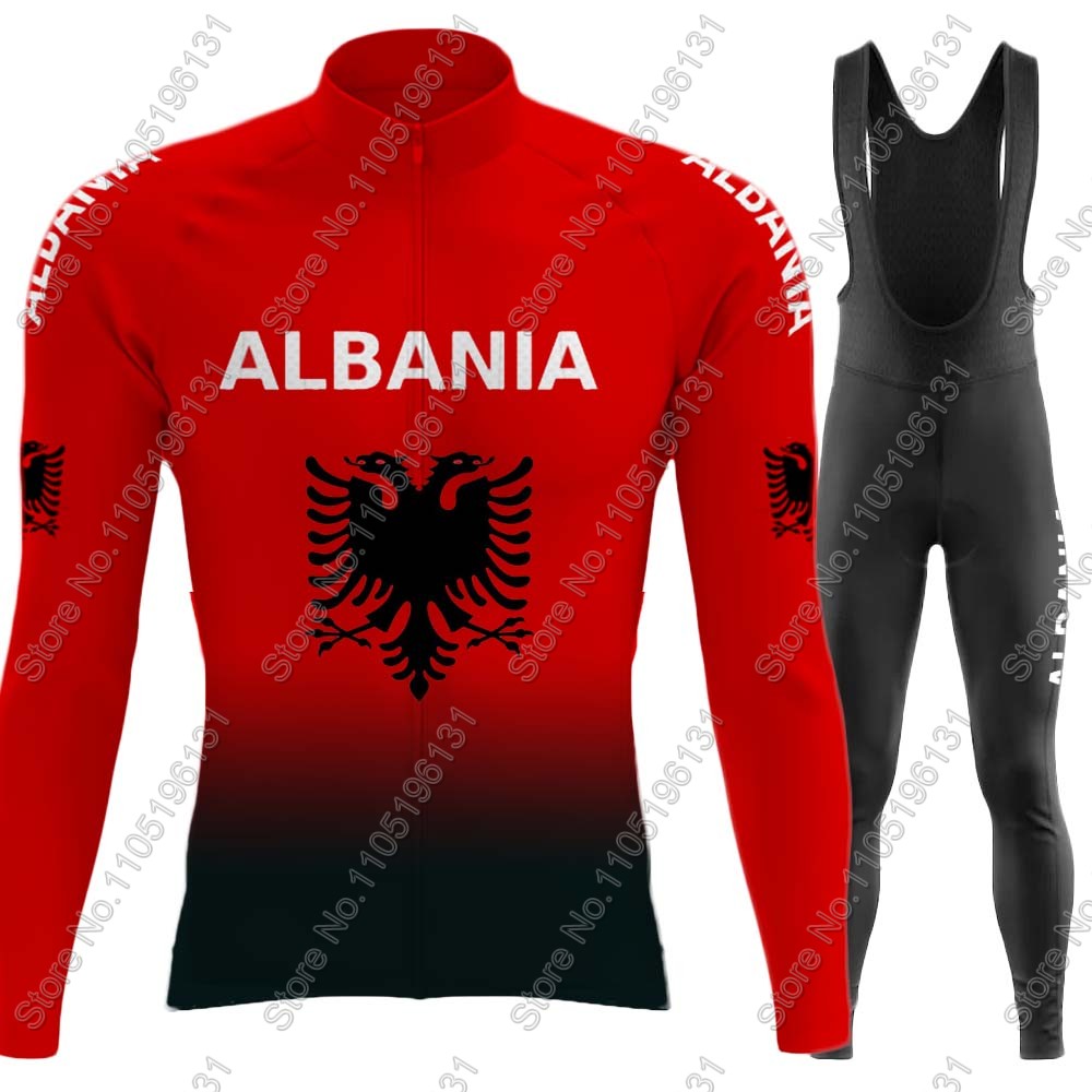 Cycling Gear Logo - Национальная сборная Албании 2026, комплект велосипедного