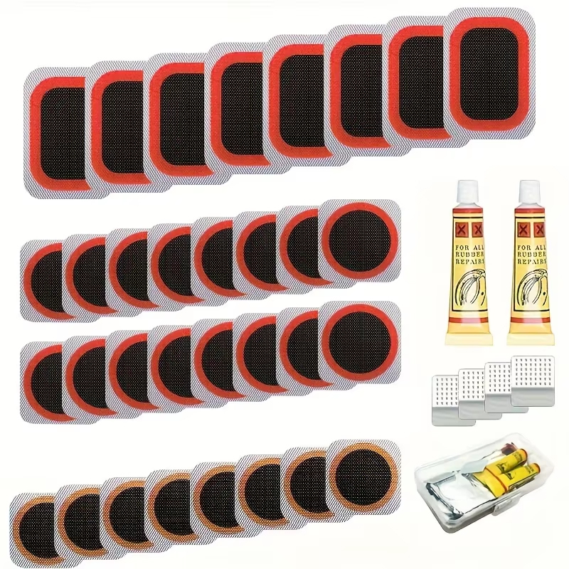 39 шт. комплект для ремонта ве – обзор и цена Bike Tube Repair Kit