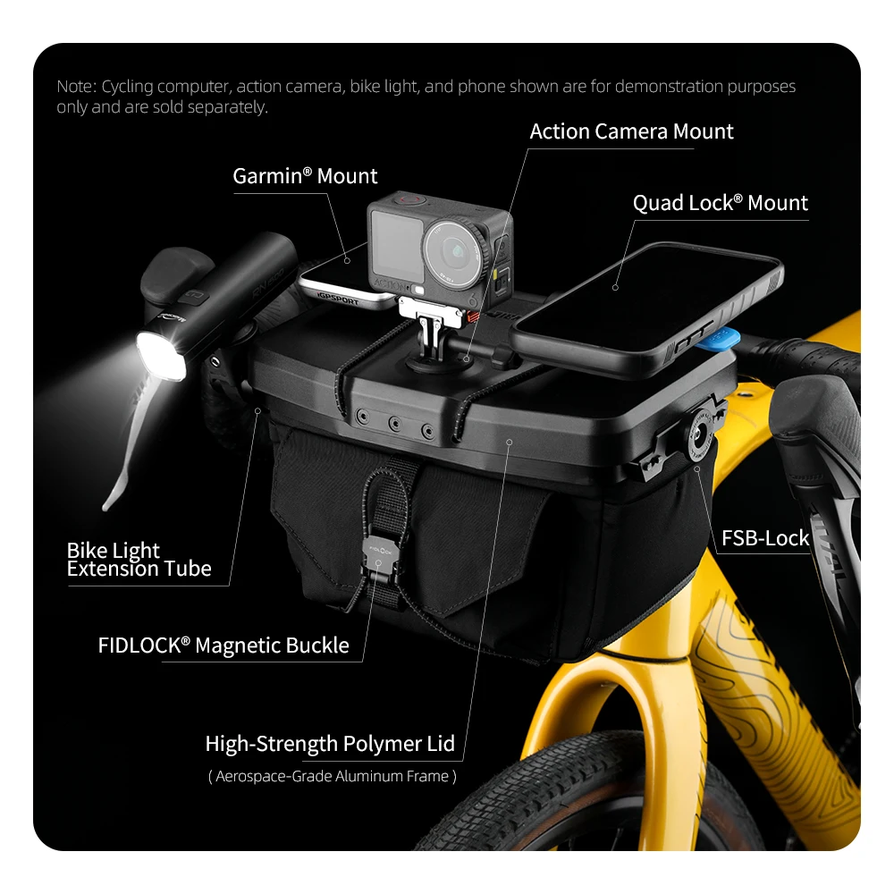 Велосипедная сумка на руль Rhi – обзор и цена Cycling Gear Backpack