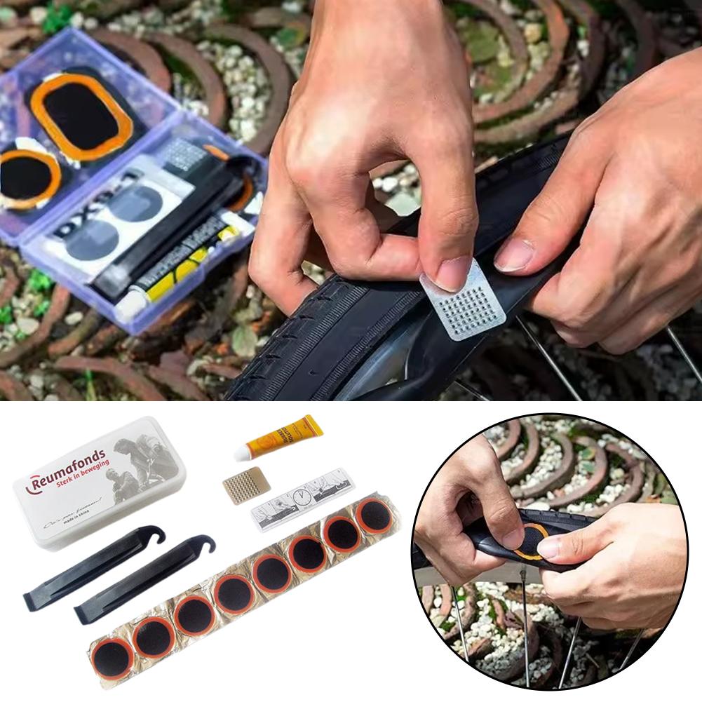 Легкий комплект для ремонта ве – обзор и цена Bike Tube Repair Kit