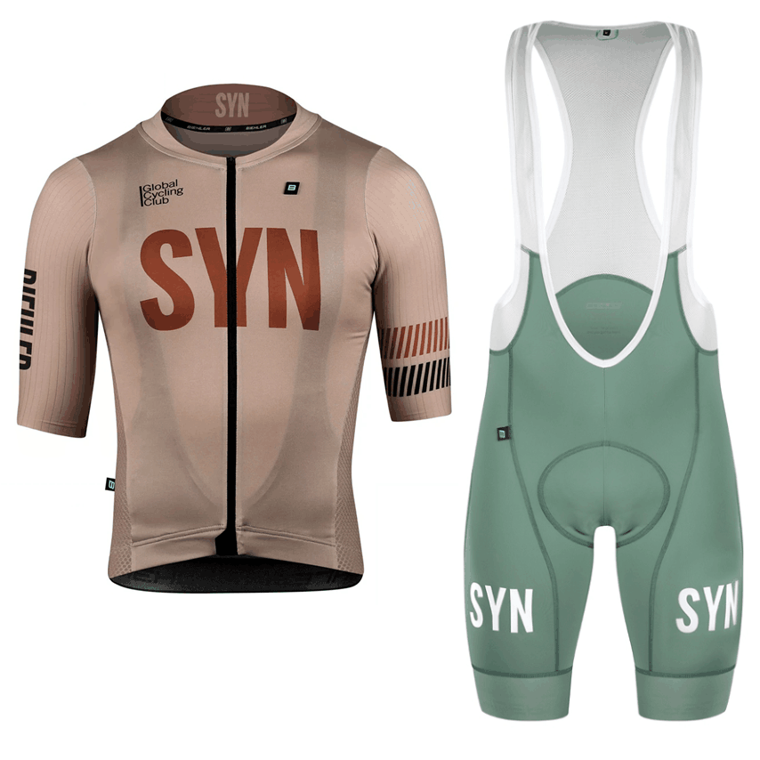 Синхронная коричневая одежда д – обзор и цена Cycling Gear Logo