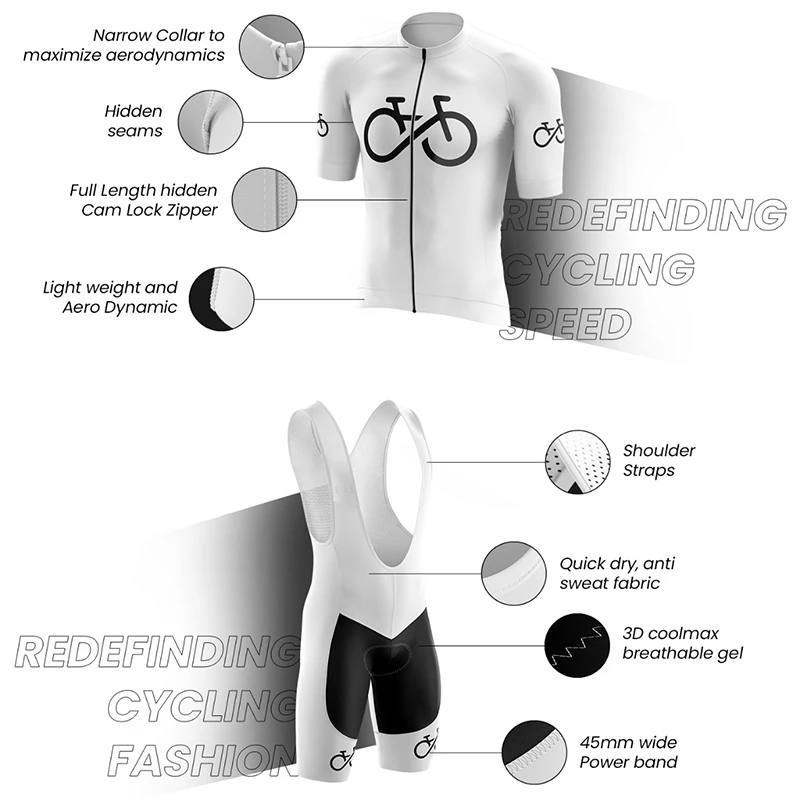 Летний велосипедный комплект D – обзор и цена Cycling Gear Logo