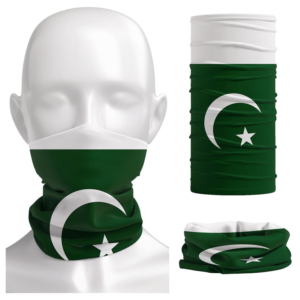 Бандана с пакистанским флагом, – обзор и цена Cycling Gear Pakistan